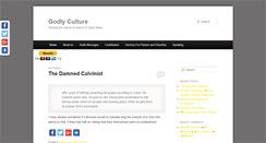 Desktop Screenshot of godlyculture.com